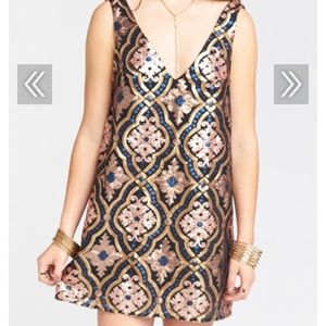 SHOW ME YOUR MUMU double dipper dress NWT!!!!